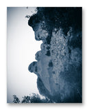 Mount Rushmore Through Trees 11" x 14" Mono Tone Print (Choose Your Color) - Jacob Andrew Dodge Artist Edition