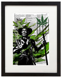 Marijuana Farmer 8.5"x11" Semi Translucent Dictionary Art Print
