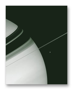 Saturn in Recline 11" x 14" Mono Tone Print (Choose Your Color)