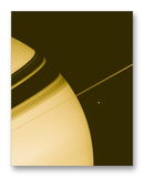 Saturn in Recline 11" x 14" Mono Tone Print (Choose Your Color)