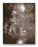 Center of the Milky Way 11" x 14" Mono Tone Print (Choose Your Color)