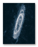 Andromeda Galaxy 11" x 14" Mono Tone Print (Choose Your Color)
