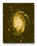 NGC 6744 Galaxy 11" x 14" Mono Tone Print (Choose Your Color)