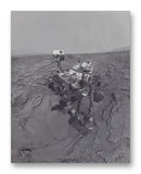 Curiosity Rover Selfie 11" x 14" Mono Tone Print (Choose Your Color)