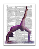 Nude Ballet 8.5"x11" Semi Translucent Dictionary Art Print