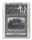 Popular Electricity 09-1910 11" x 14" Mono Tone Print (Choose Your Color)