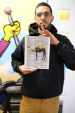 Cosmic Camel 8.5"x11" Semi Translucent Dictionary Art Print