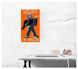 Forbidden Planet / Donald Trump Mash Up 13" x 22" Showprint Poster (NeckahNeck Artist Edition)