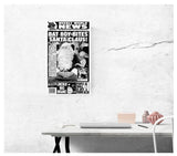 Weekly World News Bat Boy Bites Santa Claus 13" x 22" Showprint Poster