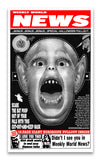 Weekly World News Bat Boy Mask 13" x 22" Showprint Poster