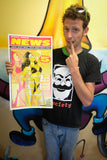 Weekly World News Page 5 Honey 13" x 22" Showprint Poster (Neckahneck Artist Edition)